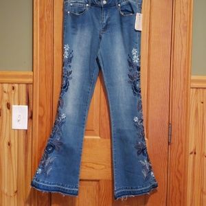 Philosophy embroidered jeans